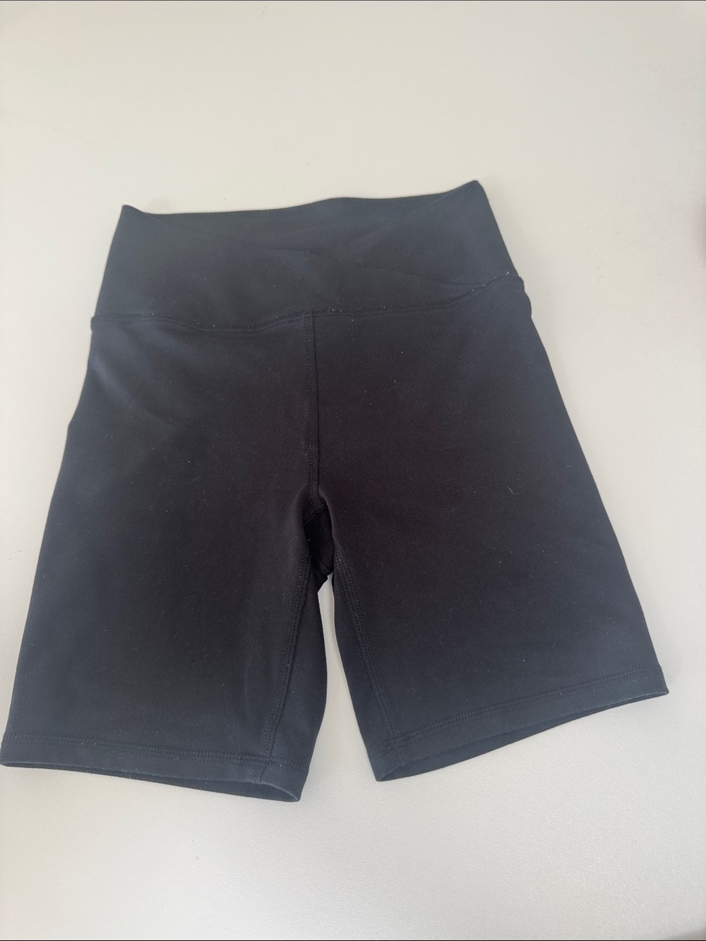 Black Biker Shorts (XS)